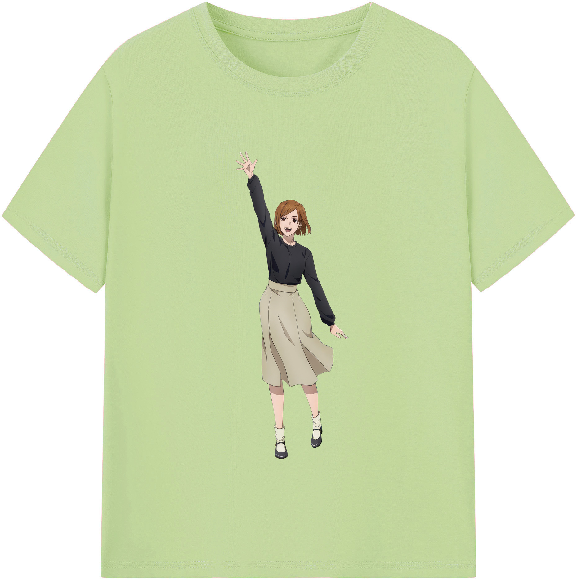（画像用） 呪術廻戦 Jujutsu Kaisen 綿100％半袖Tシャツ（フロントプリント）